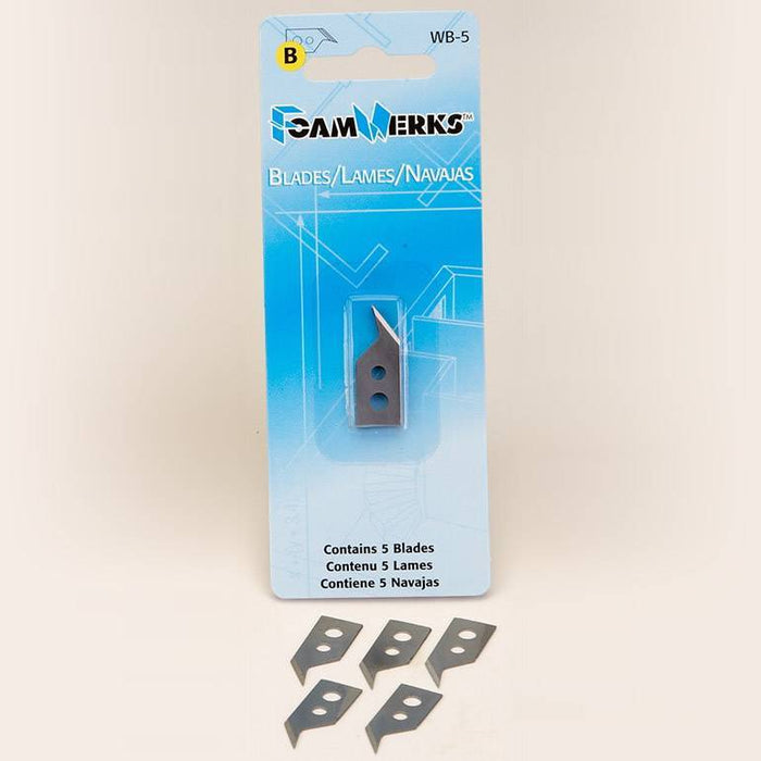 Foamwerks / Cos-Tools WB replacement blade (5 pc.) - foamboarden.nl