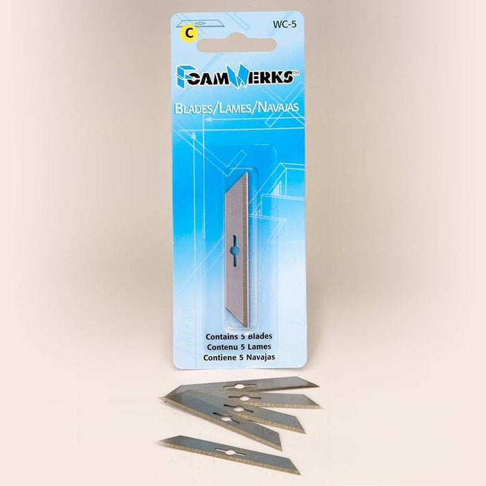 Foamwerks / Cos-Tools WC replacement blade (5 pc.) - foamboarden.nl